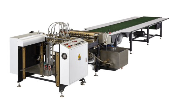 Machine de collage de papier de haute précision à alimentation automatique